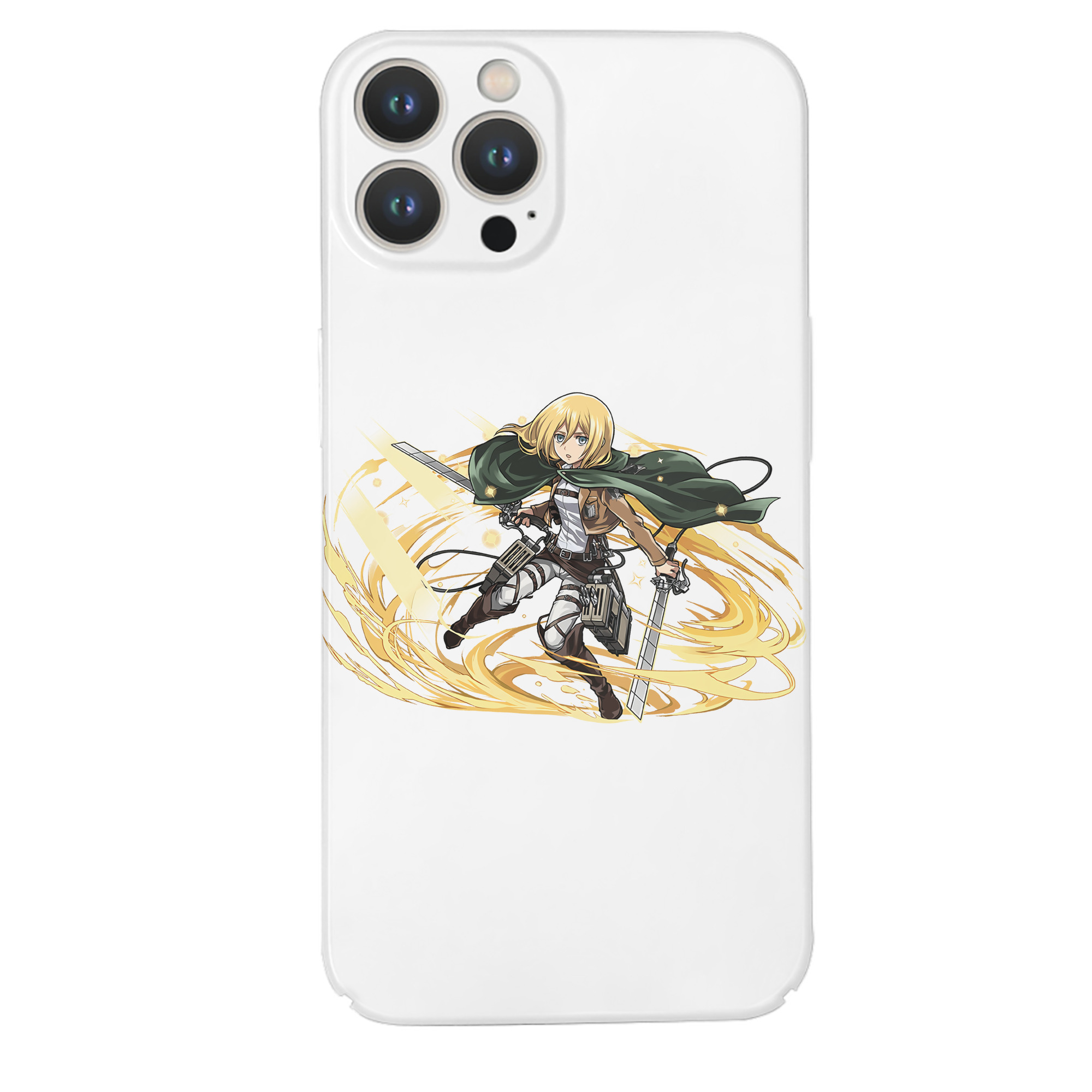 （画像用） 進撃の巨人 クリスタ·レンズ Attack on Titan Christa Lenz 【iPhone 14シリーズ対応】ハードケース
